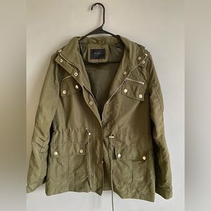 Green cargo jacket